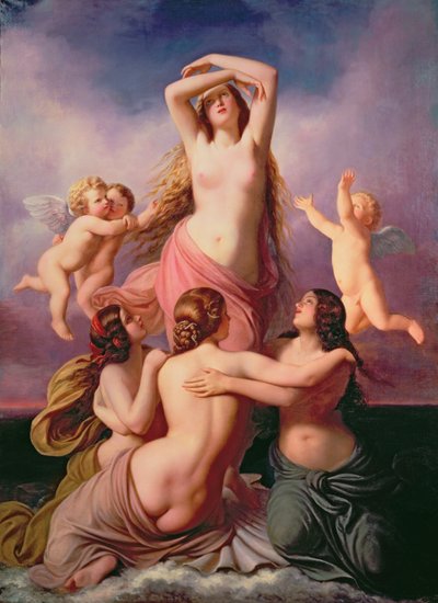 Die Geburt der Venus, 1846 von Eduard Steinbruck